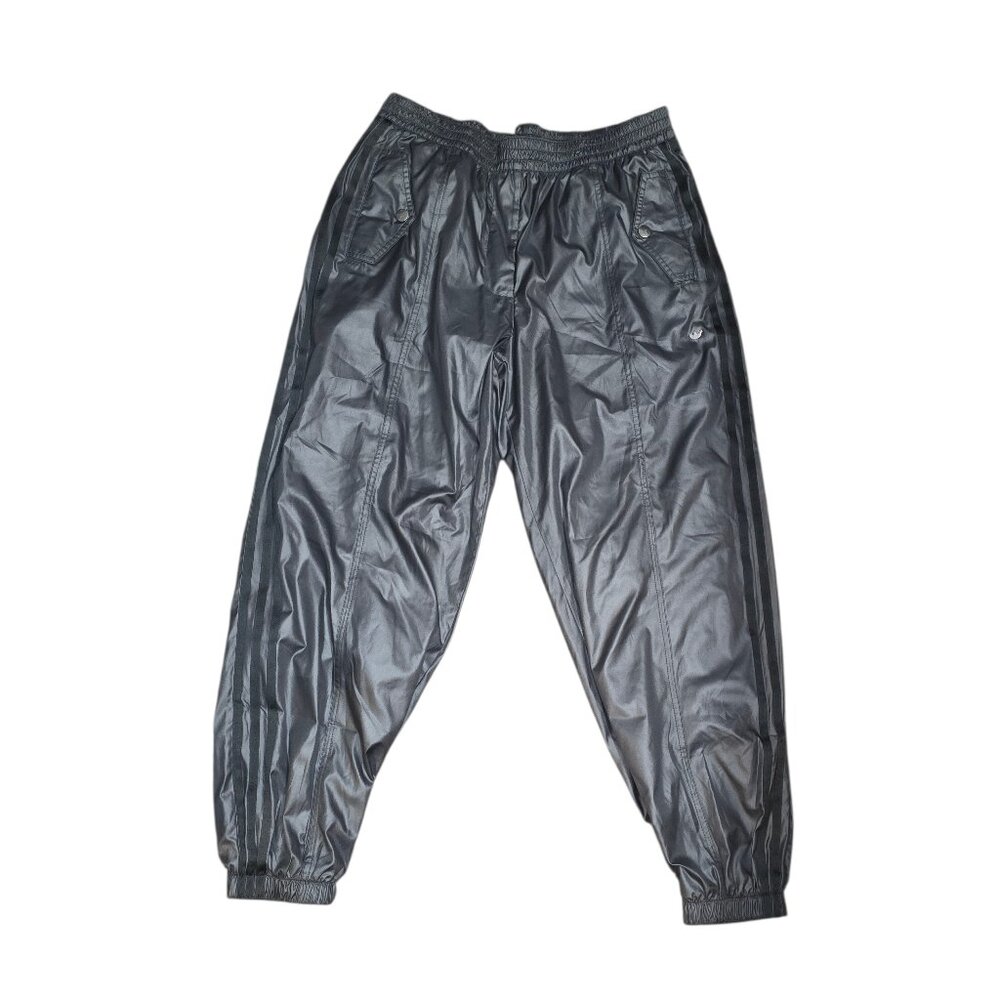 Adidas Blue Verizon Woven Joggers - Color is Black, Metallic Size Large